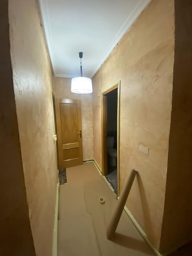 Trabajo de pintura interior por Pinturas Nepau