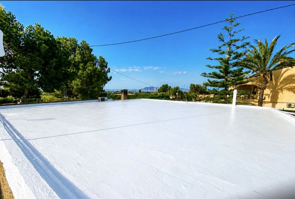 Terraza acabada por Pinturas Nepau